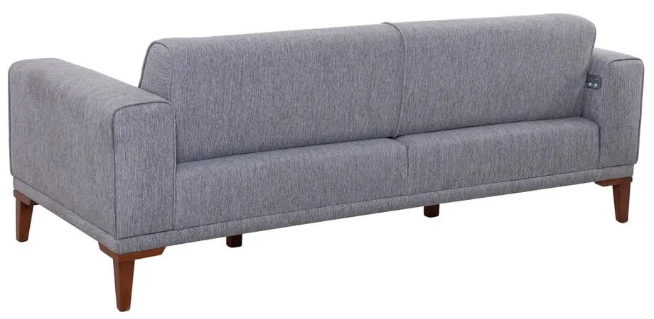 Szara rozkładana sofa 223 cm Liones – Artie