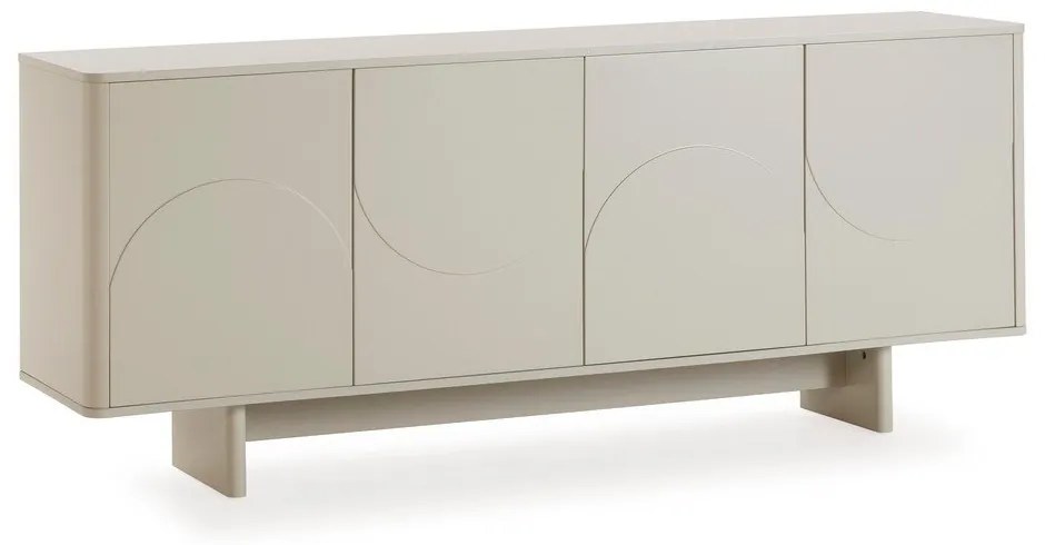 Kremowa komoda 180x75x40 cm Solei – MOME