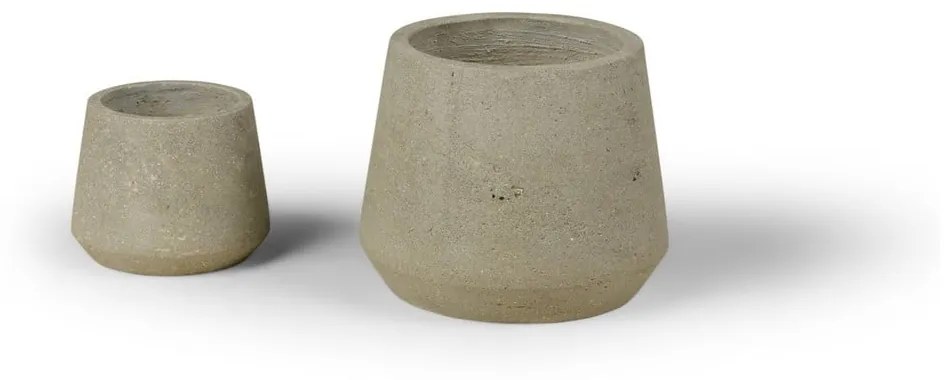 Zestaw 2 doniczek Bonami Selection Concrete