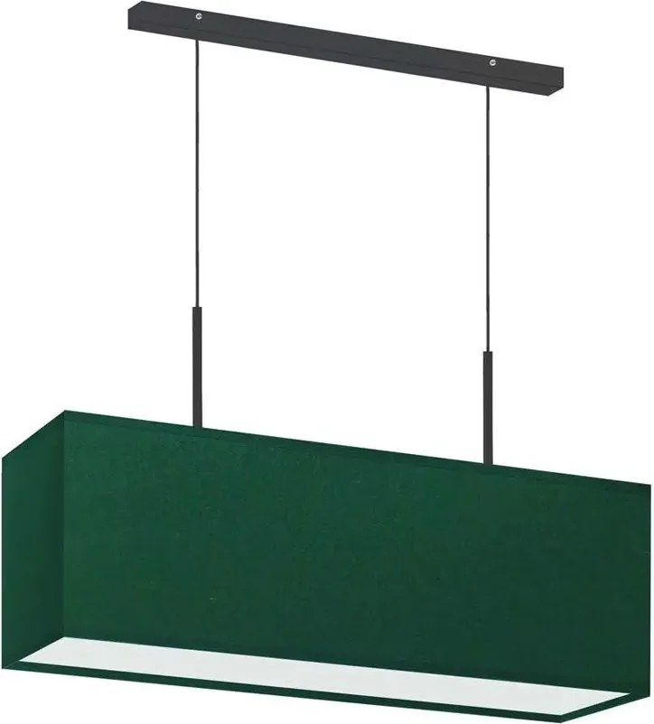 Skandynawska lampa wisząca na czarnym stelażu - A9-E54