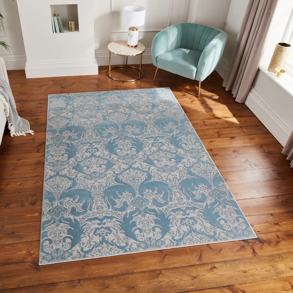Niebieski dywan 160x235 cm Imperial Blue – Think Rugs