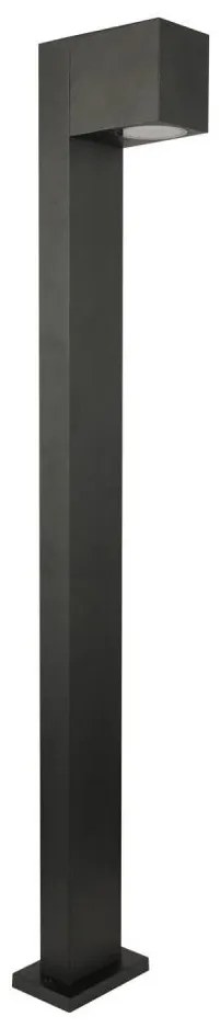 Lampa zewnętrzna BOSTON 1xGU10/10W/230V 80 cm IP54 czarny