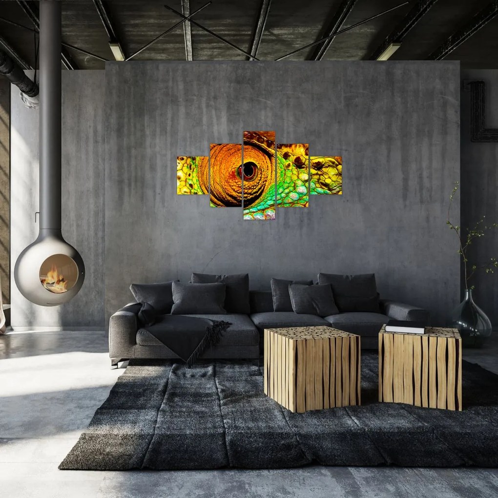 Obraz - Kameleon (125x70 cm)