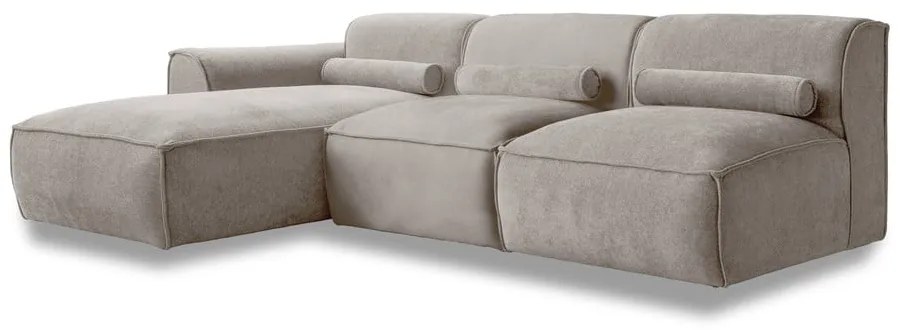 Beżowy narożnik (lewostronny) Flex Felix – Miuform