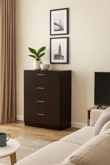 Komoda Z Szufladami Wenge 80Cm B8-Z85
