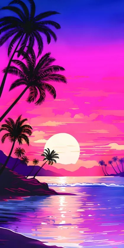 Ręcznik plażowy TAHITI 100x180 cm fioletowy, 100% mikrofibra