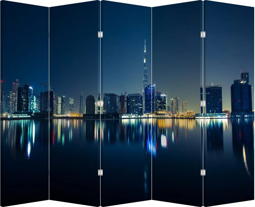 Parawan - Miasto nocą (210x170 cm)