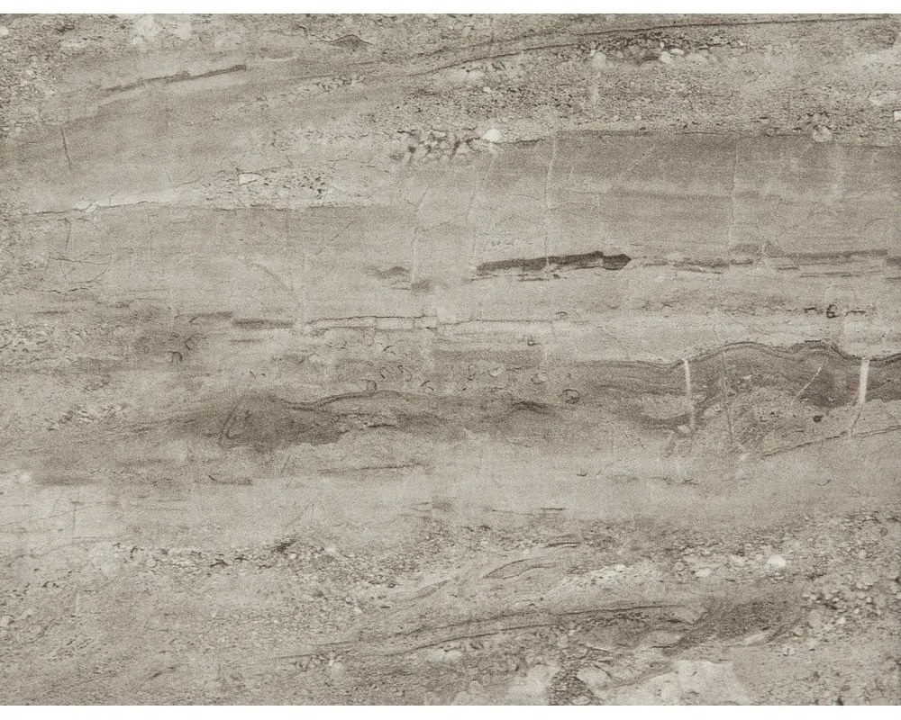 Jasnoszary stolik w dekorze marmuru 75x100 cm Solano – Actona