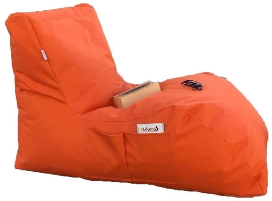Pomarańczowy ogrodowy worek do siedzenia Daybed – Floriane Garden