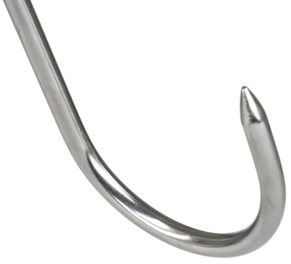 Banquet Hak nierdzewny do wędzarni AKCENT 11 x 8,5cm, 3 szt., S