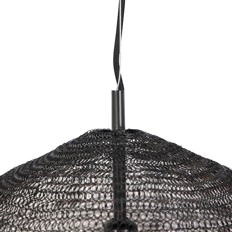 Orientalna lampa wisząca czarna - Nidum Gran