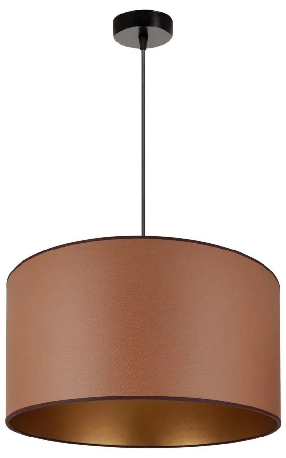 Brilagi - Lampa wisząca OREGON ROLLER VEGE 1xE27/15W/230V Ø45 cm brązowa