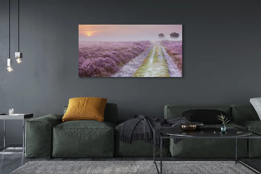 Obraz na płótnie Pole Wrzosów