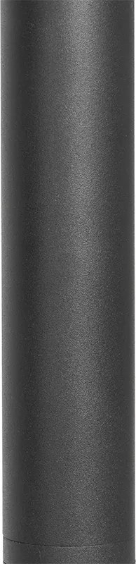 Nowoczesny klosz zewnętrzny czarny 60 cm IP44 regulowany - Ciara