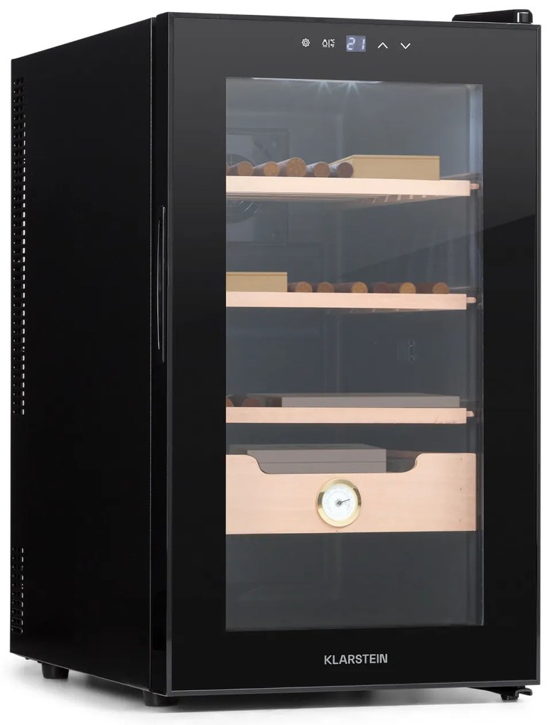 Klarstein El Presidente 492 Cygar Humidor Czarny