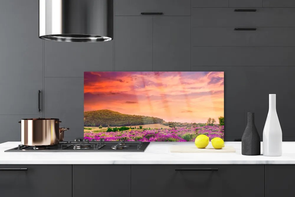 Panel Kuchenny Kolorowa Łąka W Pełni Lata