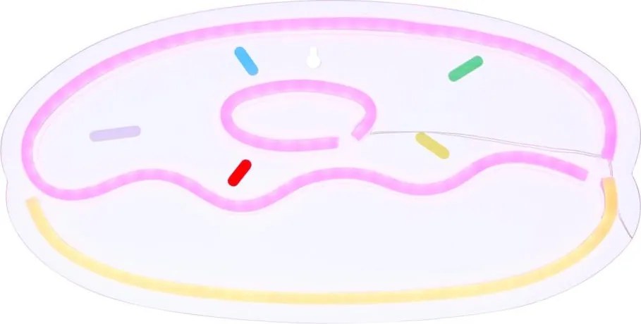 Atmosphera - LED neonowa dekoracja ścienna DONUT LED/5V