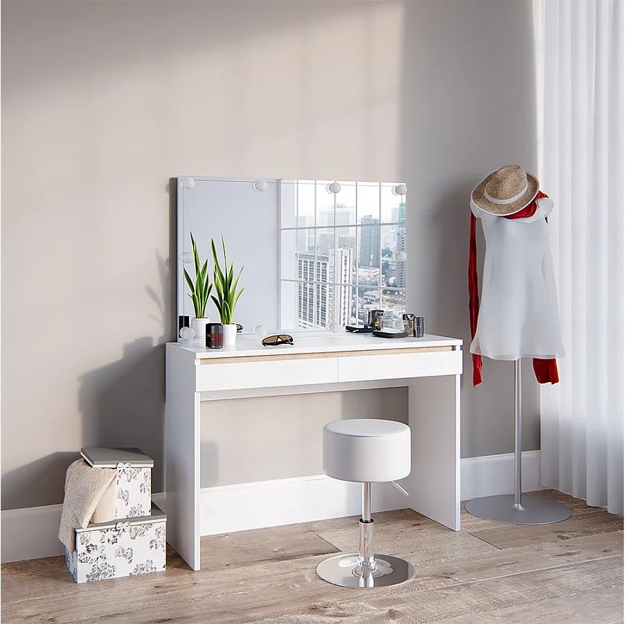 Stół jamający biały 120x41.8x83 emma