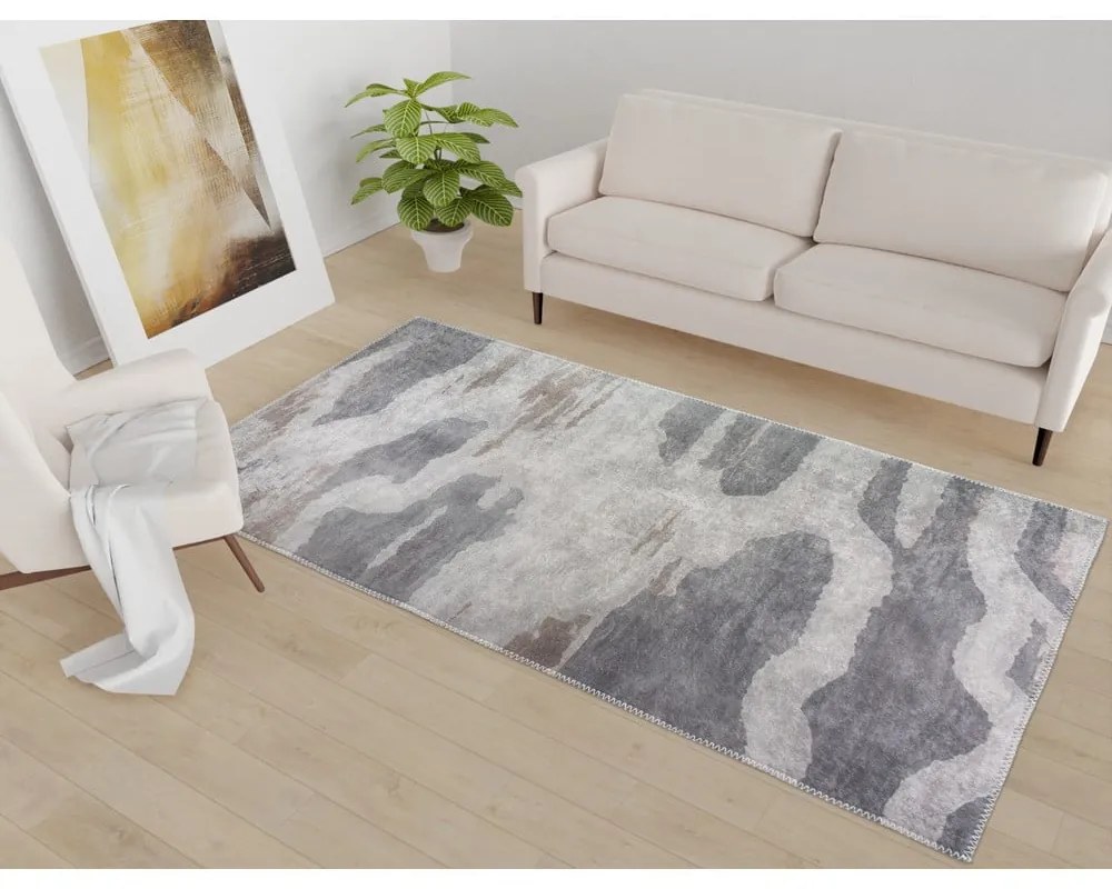 Szary dywan odpowiedni do prania 160x230 cm City Clouds – Vitaus