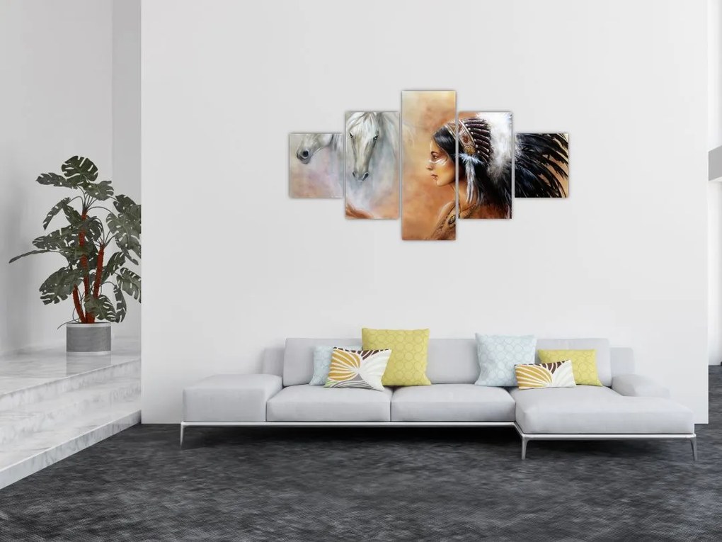 Obraz - Czary Indian (125x70 cm)