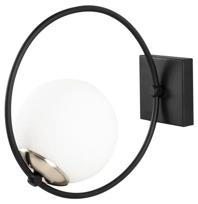 Czarny metalowy kinkiet Opviq lights Aria
