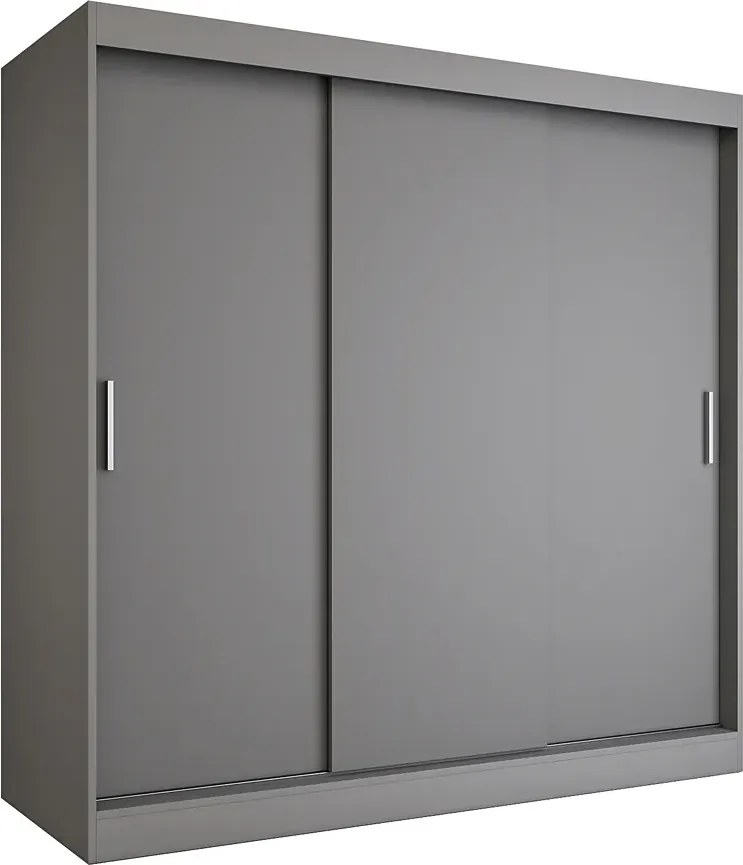 Szafa Przesuwna 200 Cm Antracyt R9-M46
