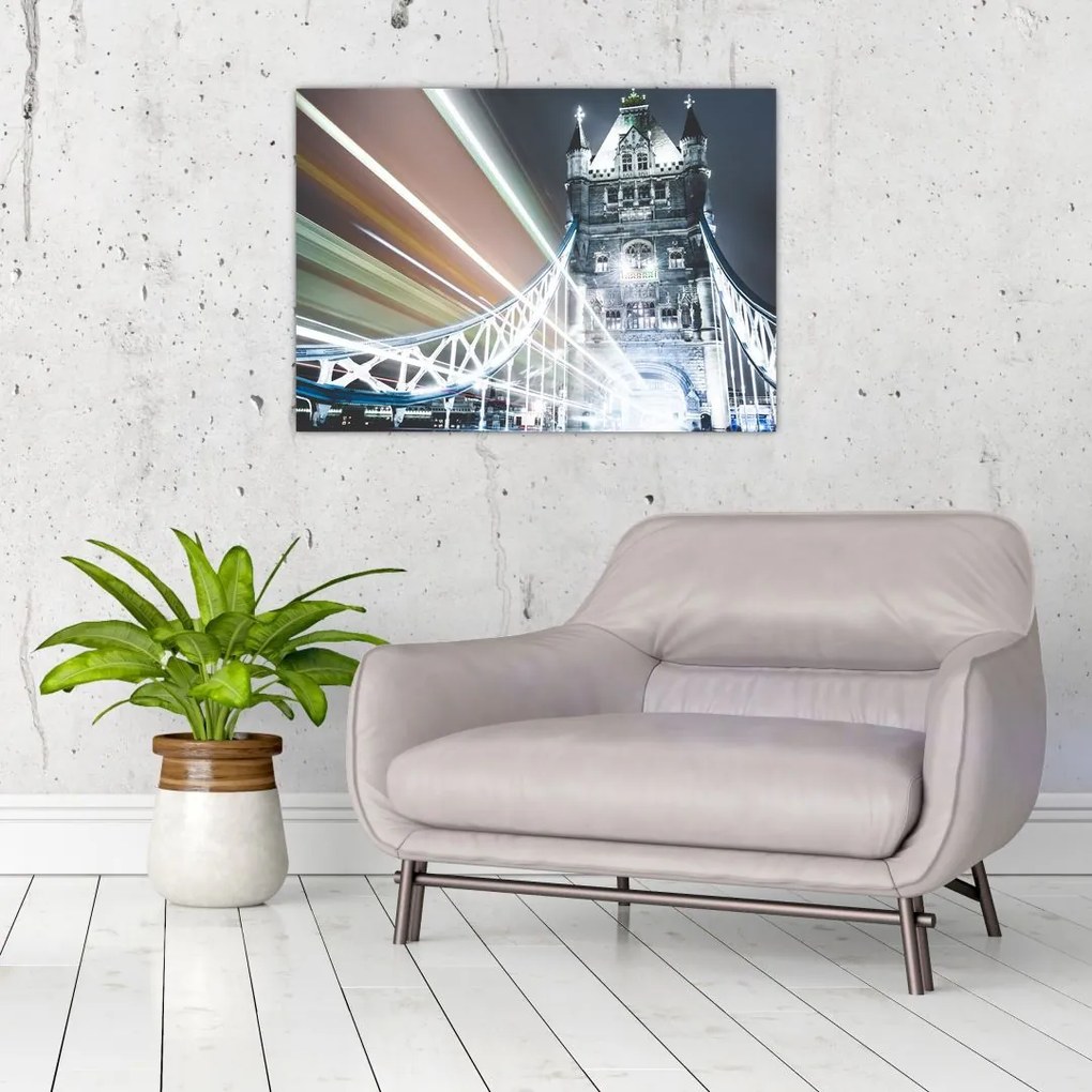 Obraz na szkle - Tower Bridge (70x50 cm)