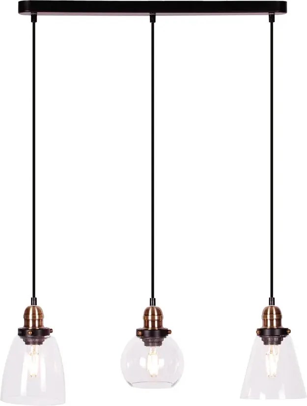 Potrójna lampa wisząca nad wyspę loft - 3X S609 P8-C82