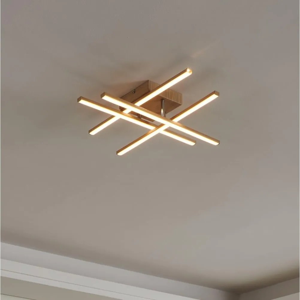 Eglo 901104 - LED Oprawa sufitowa LASANA LED/20,5W/230V złota