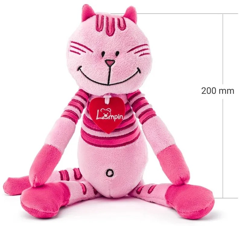 Lumpin Kotka Rosalie, średnia – różowa, 38 cm