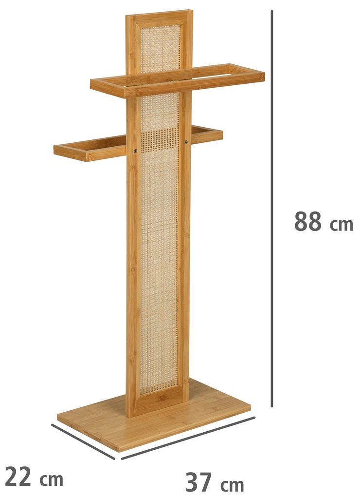 Stojak na ręczniki ALLEGRE BAMBOO, 88 cm, WENKO