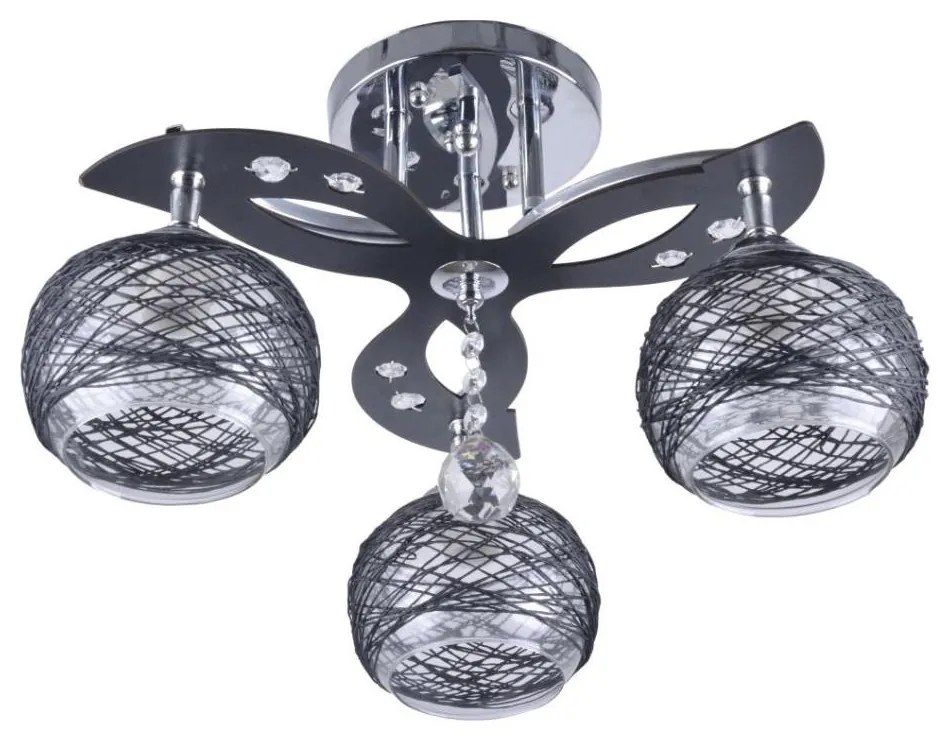 Klausen LY-3132 - Lampa sufitowa CORD 3xE27/60W/230V