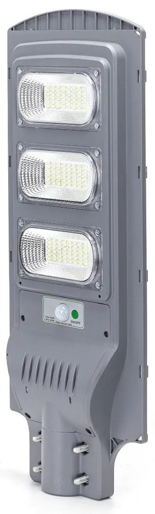 Aigostar - LED Solarna lampa uliczna z czujnikiem LED/150W/3,2V IP65 6500K + pilot