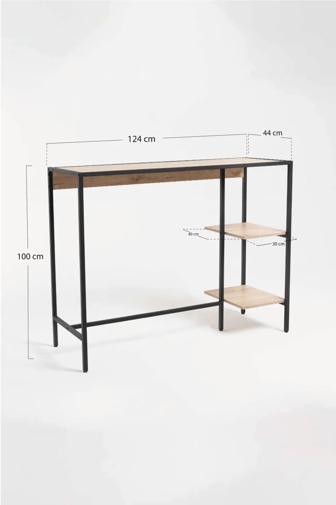 Set Bar Mesa Alta + 2 Taburetes Loku