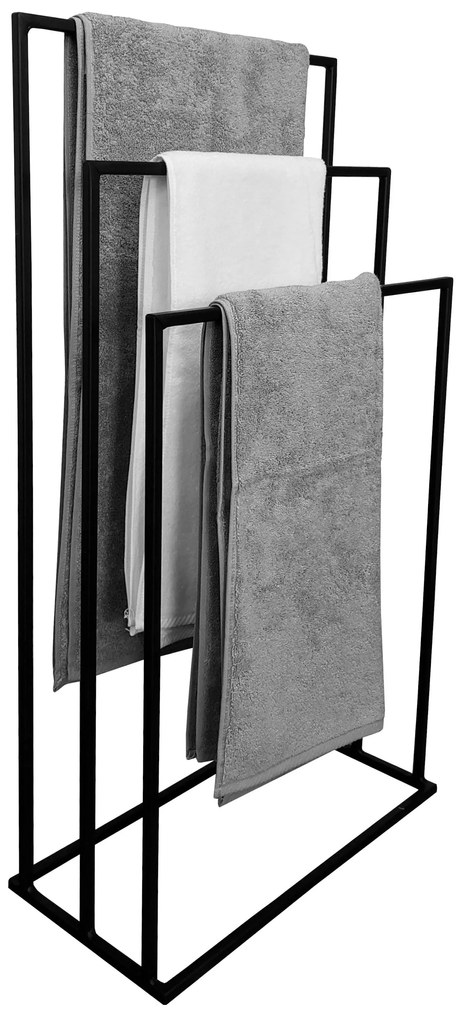 Stojak na ręczniki wieszak stojący LOFT 20mm