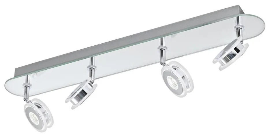 Eglo 95281 - LED Oświetlenie łazienkowe AGUEDA 4xLED/3,3W/230V