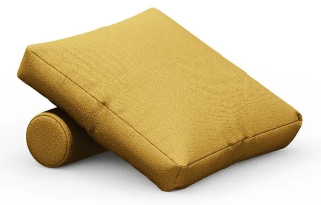 Żółta poduszka do sofy modułowej Rome – Cosmopolitan Design