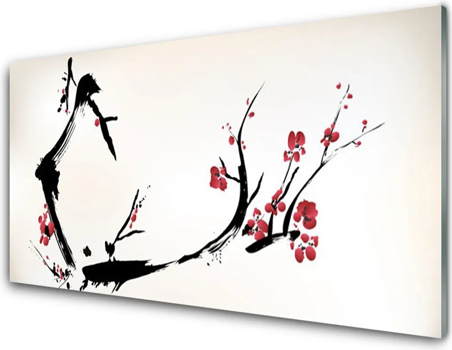 Szkło do Kuchni na Ścianę Futurystyczna Kompozycja Form