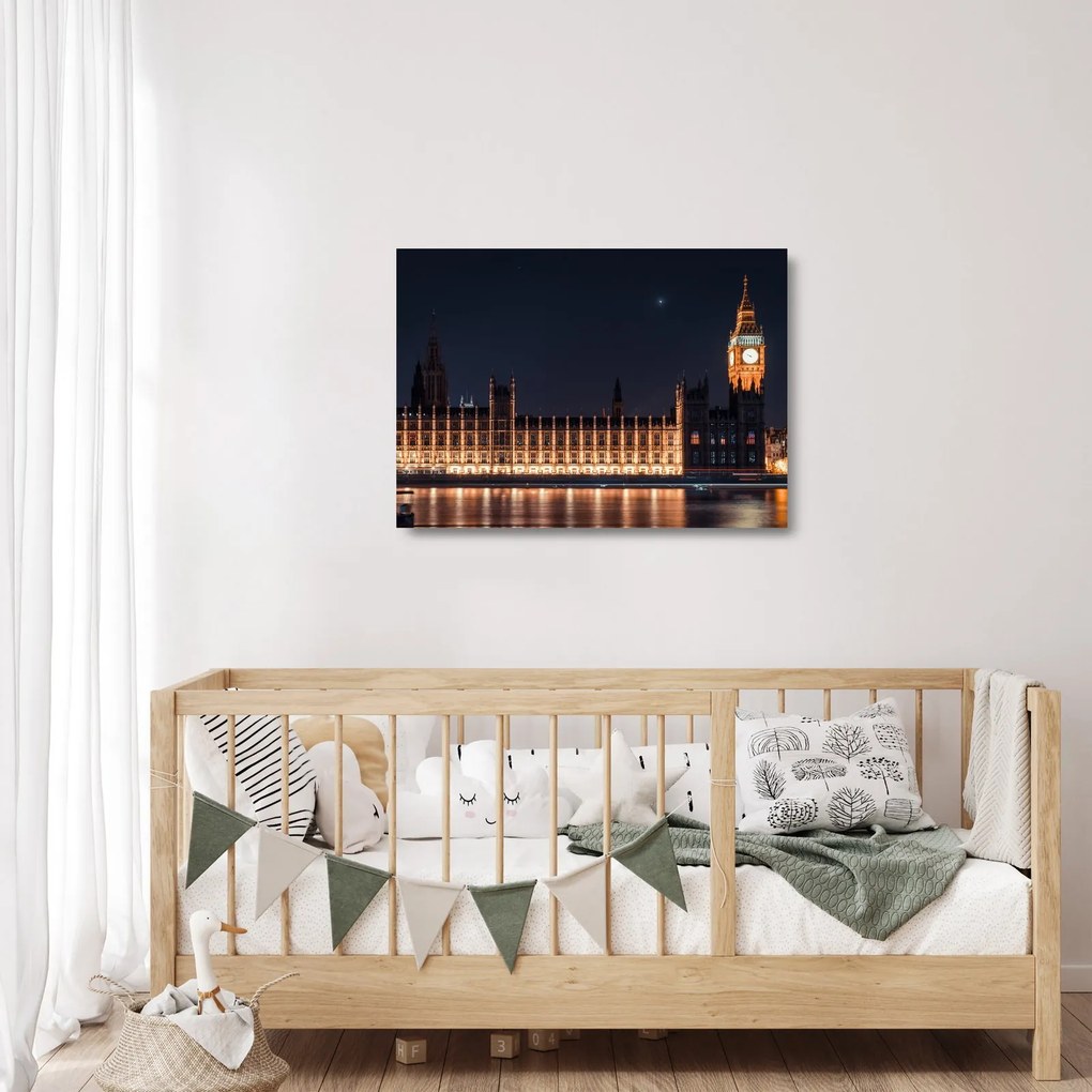 Obraz na szkle Big Bena w Londynie (70x50 cm)