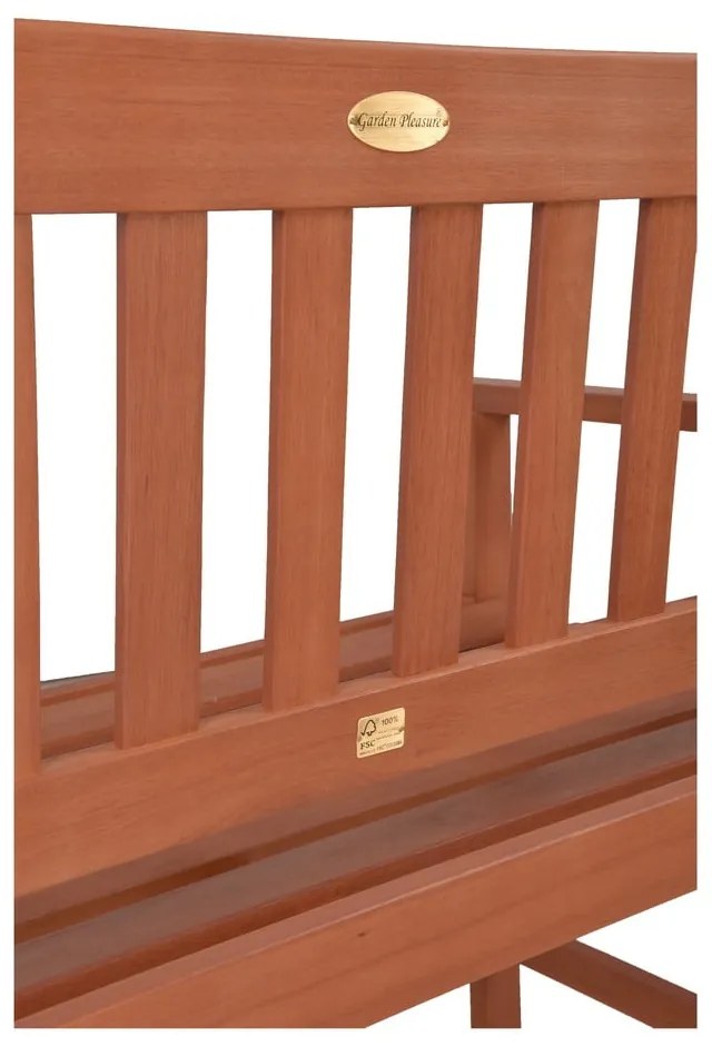 Brązowa drewniana ławka ogrodowa Promotion – Garden Pleasure