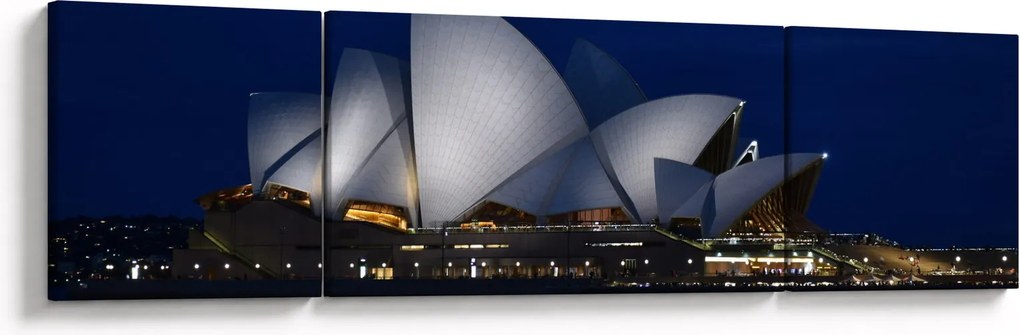 Obraz Sydney w nocy (170x50 cm)