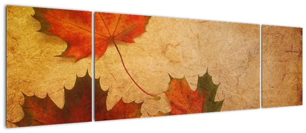 Obraz z motywem jesiennym (170x50 cm)