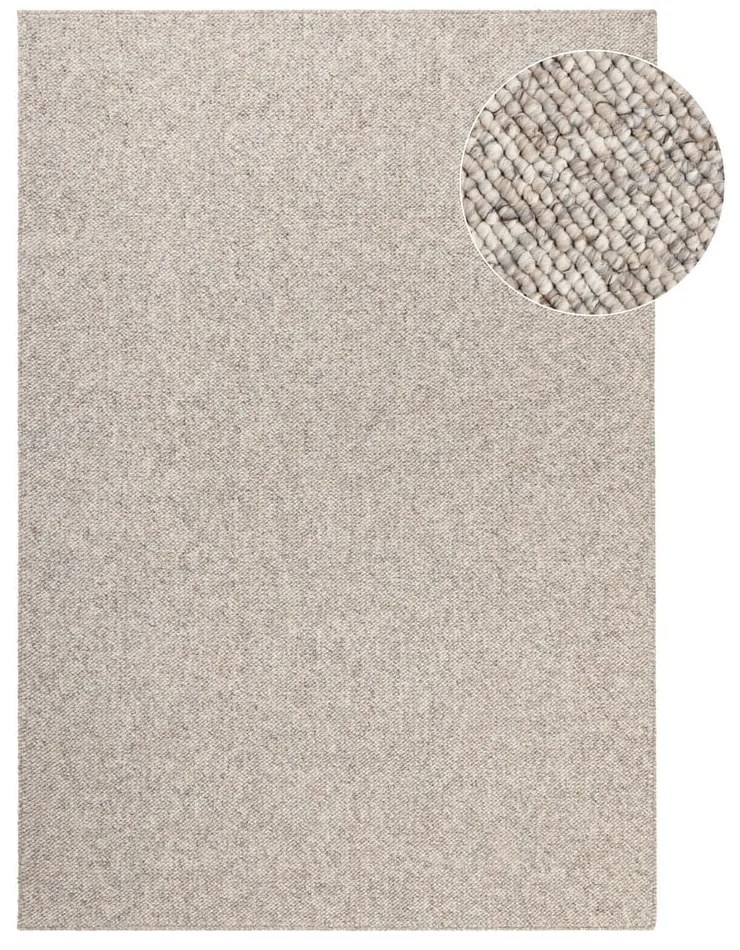Szarokremowy dywan odpowiedni do prania 240x340 cm Rocco Dark Cream – Elle Decoration