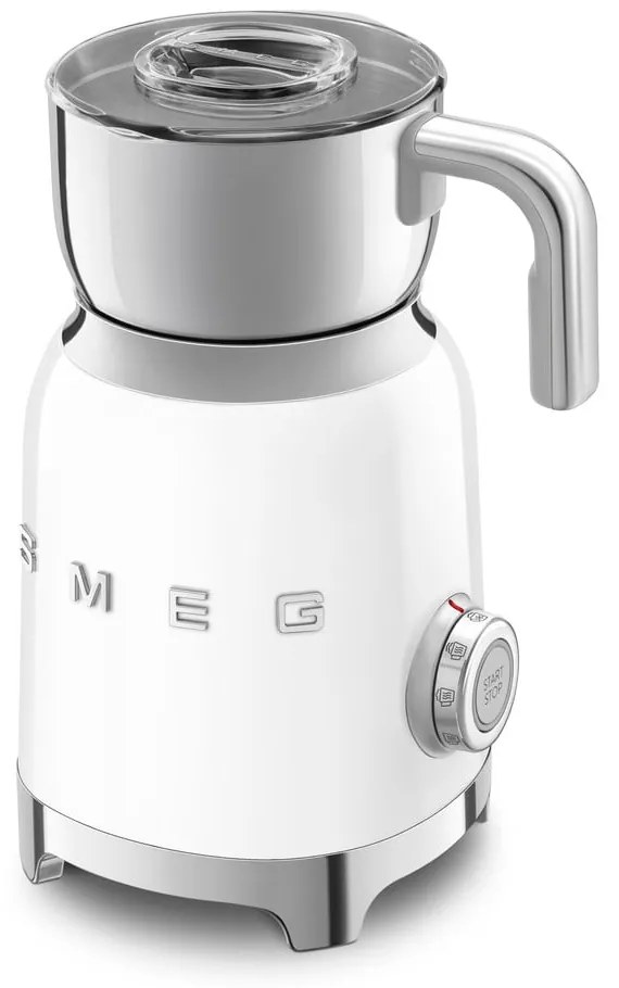 Biały spieniacz do mleka Retro Style – SMEG
