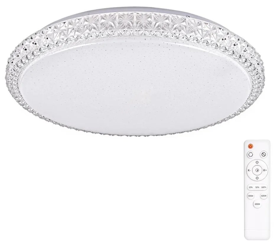 LED Plafon IRINA LED/48W/230V z pilotem