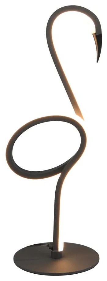 Czarna lampa stołowa LED (wysokość 35 cm) Ingo – Reality