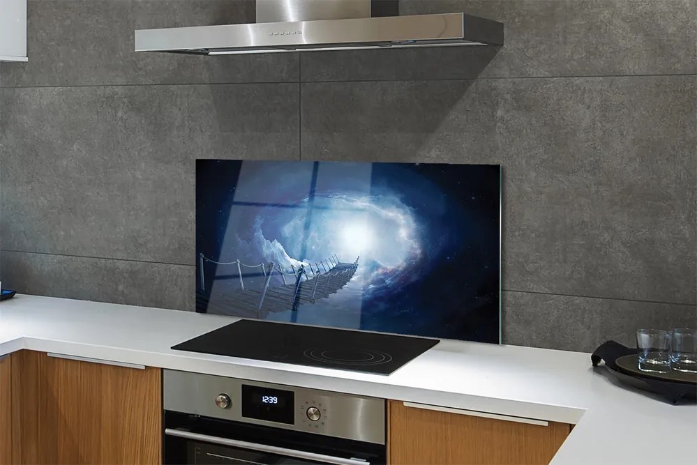 Szklany Panel Most pod Niebiańskim Sklepieniem