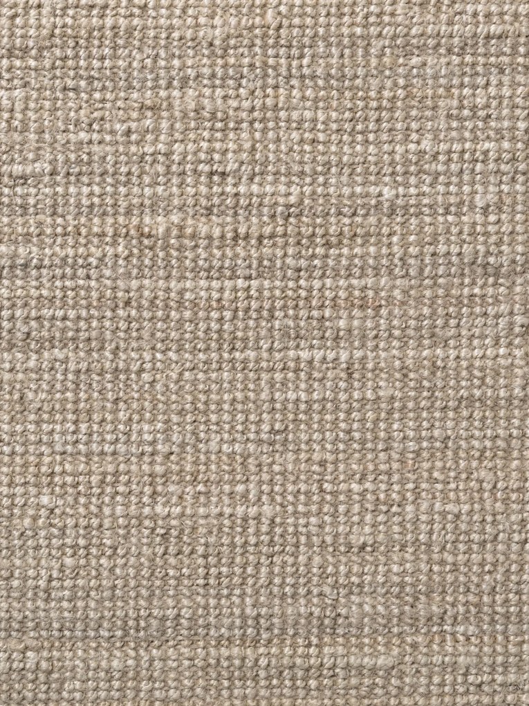 Dywan naturalny jutowy ręcznie tkany Boucle kremowy 160 cm x 160 cm koło