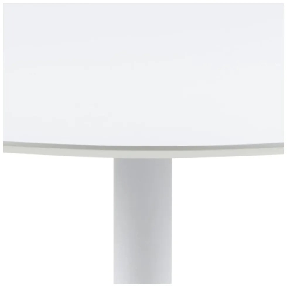 Biały okrągły stół Actona Ibiza, ⌀ 110 cm