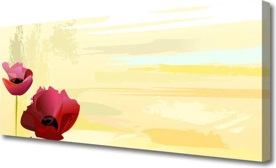 Fotoobraz na płótnie Wiosenna Natura w Kwiatach